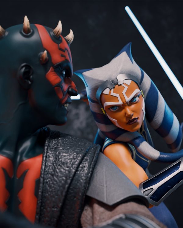 Ahsoka Tano & Darth Maul Diorama