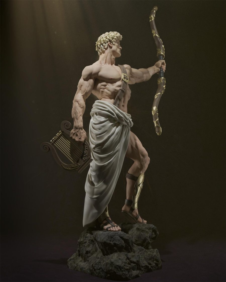Apollon Figür