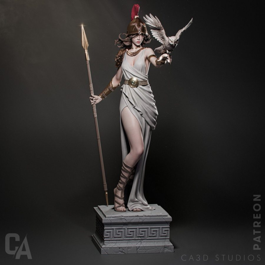 Athena Figür