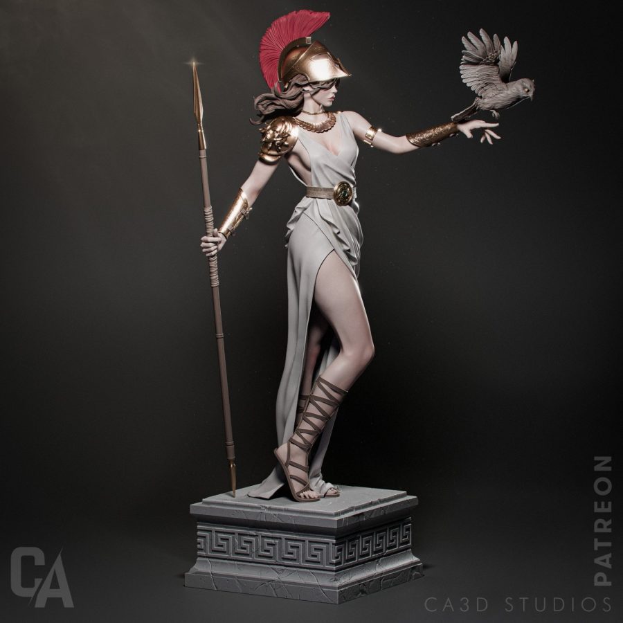 Athena Figür