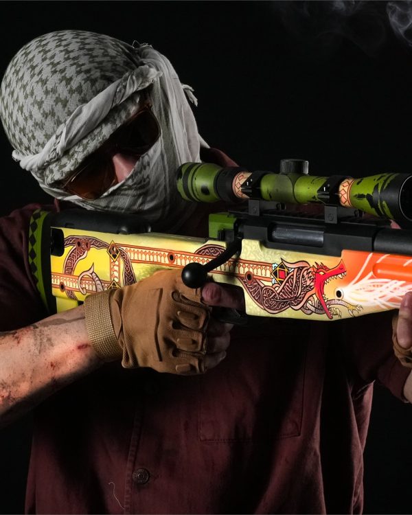 AWP Dragon Lore Cosplay Replika