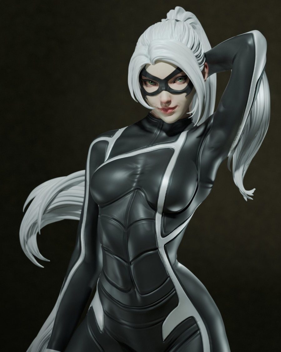 Black Cat Figür