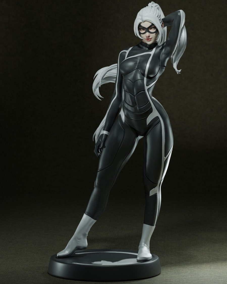 Black Cat Figür