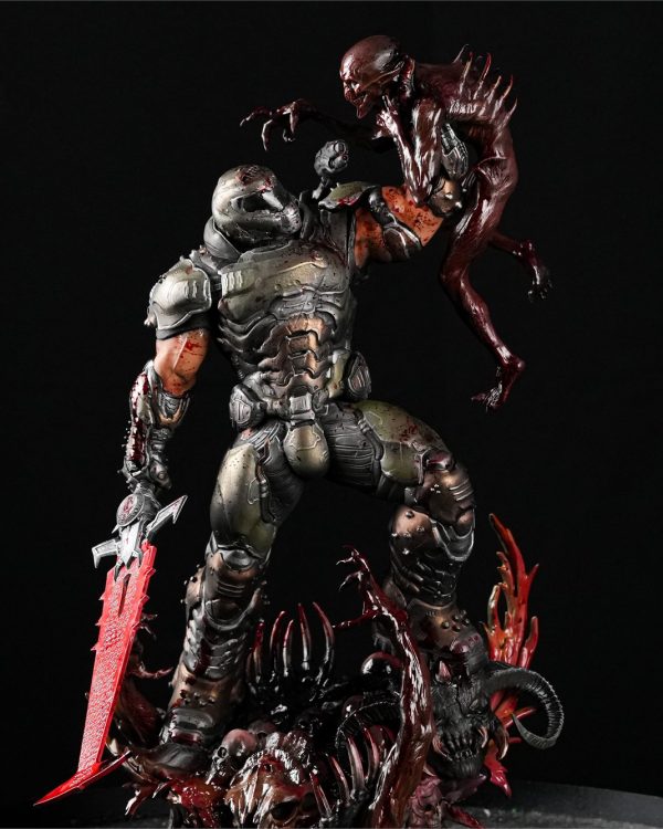 Doom Slayer Diorama