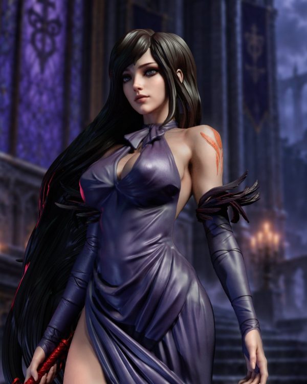 Gotik Kraliçe Figür