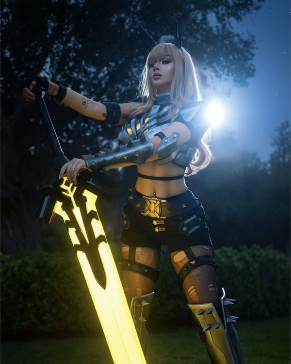 Magik Cosplay Zırh Seti ve Soulsword
