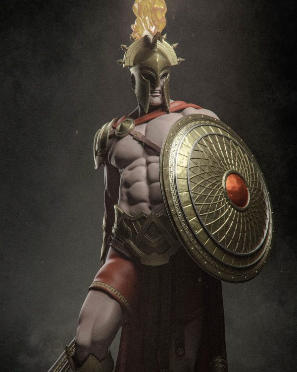 Ares Figür