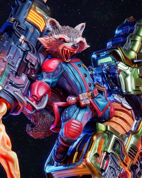 Rocket Raccoon Diorama