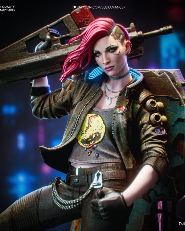 Valerie Cyberpunk Figür