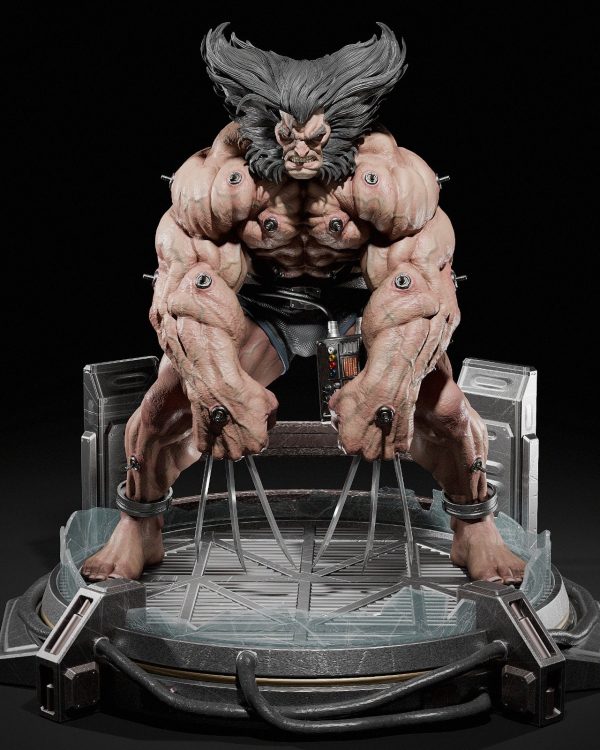 Wolverine Weapon X Figür