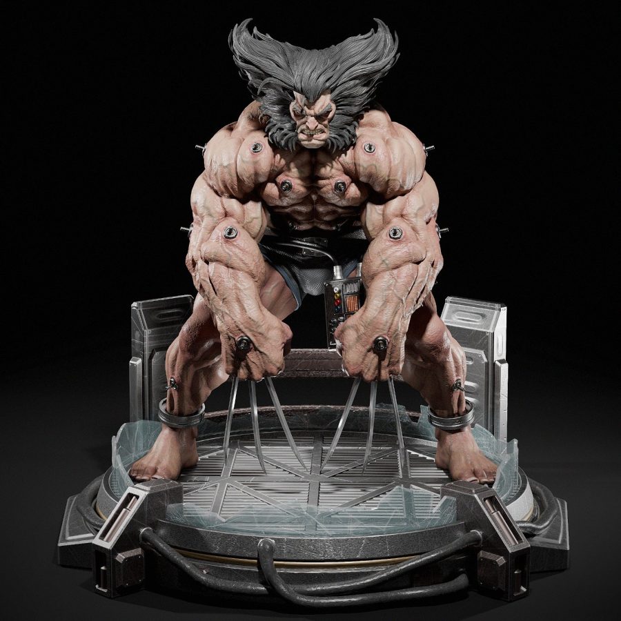 Wolverine Weapon X Figür