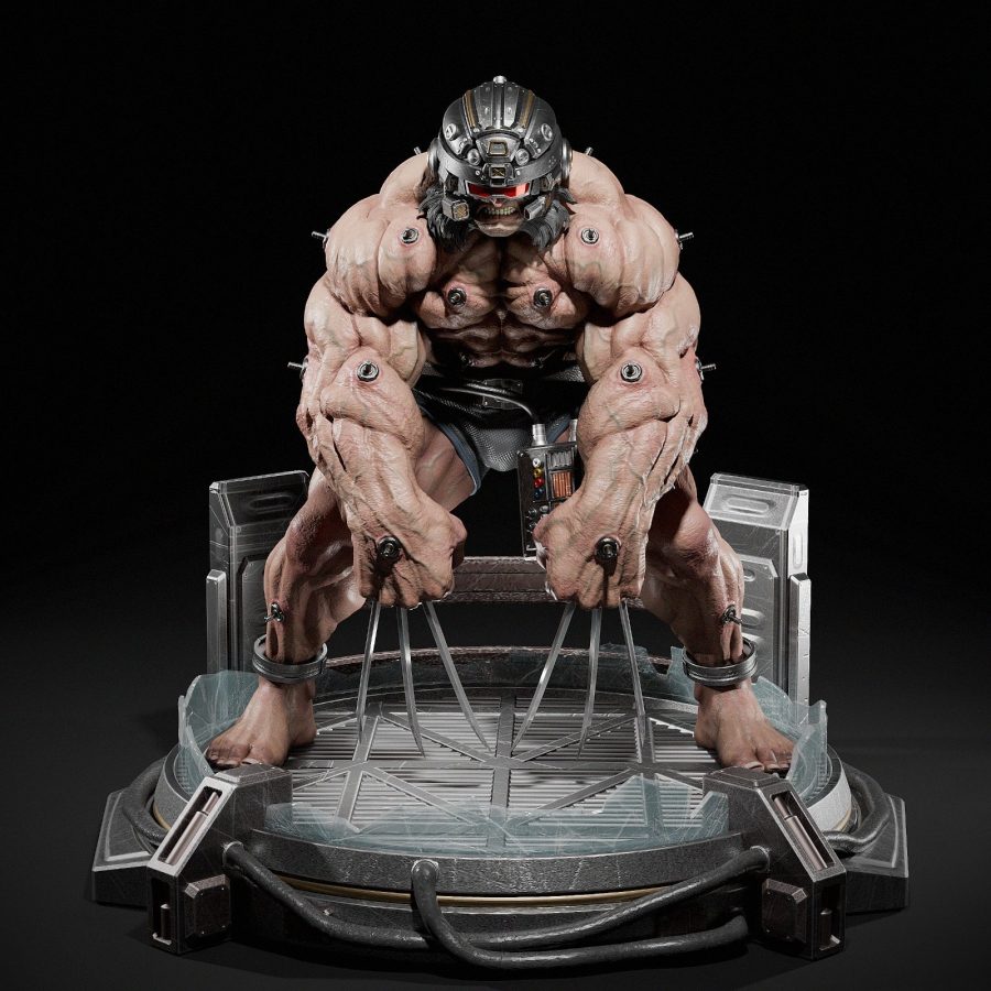 Wolverine Weapon X Figür