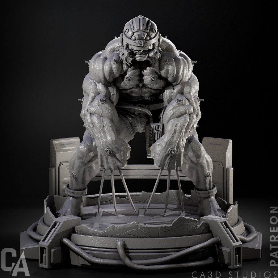 Wolverine Weapon X Figür