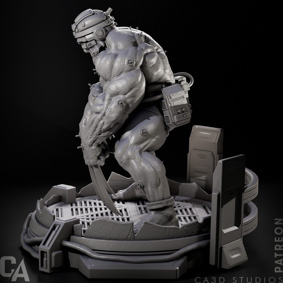 Wolverine Weapon X Figür