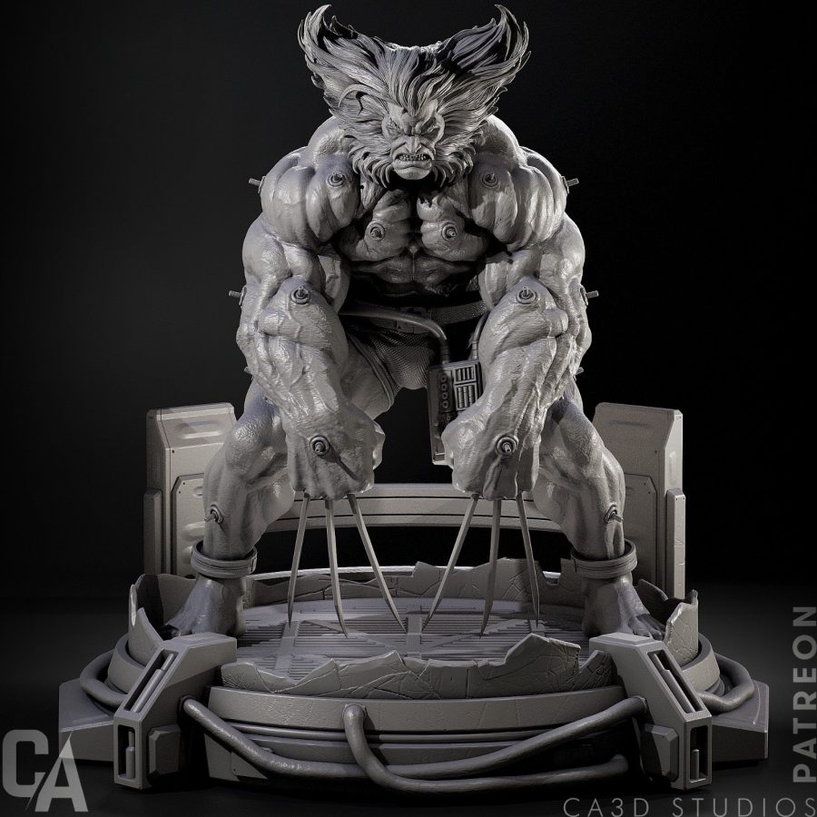 Wolverine Weapon X Figür