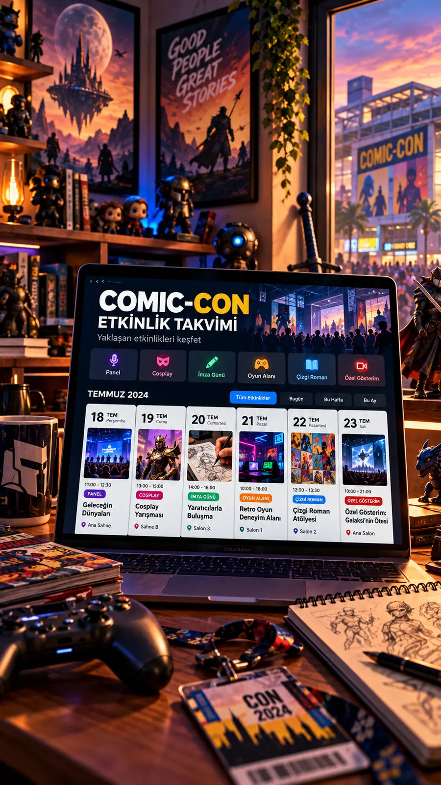 Comicons ve Etkinlikler